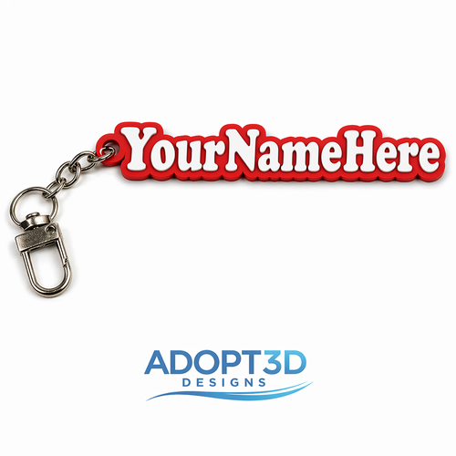 Kids Name Keychain | Personalized Backpack Tag | Custom Name Keychain | School Bag Tag